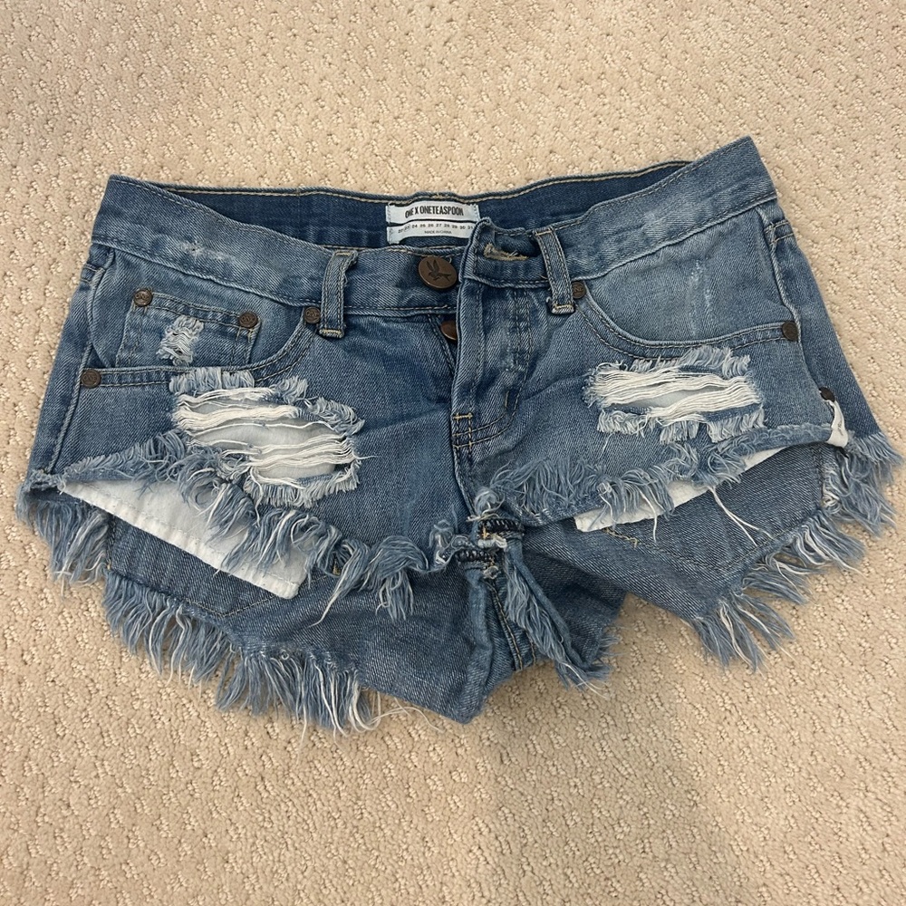 One teaspoon denim shorts